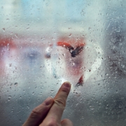 Heart shape on the window