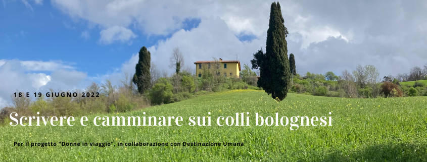 Scrivere e camminare sui colli di Bologna